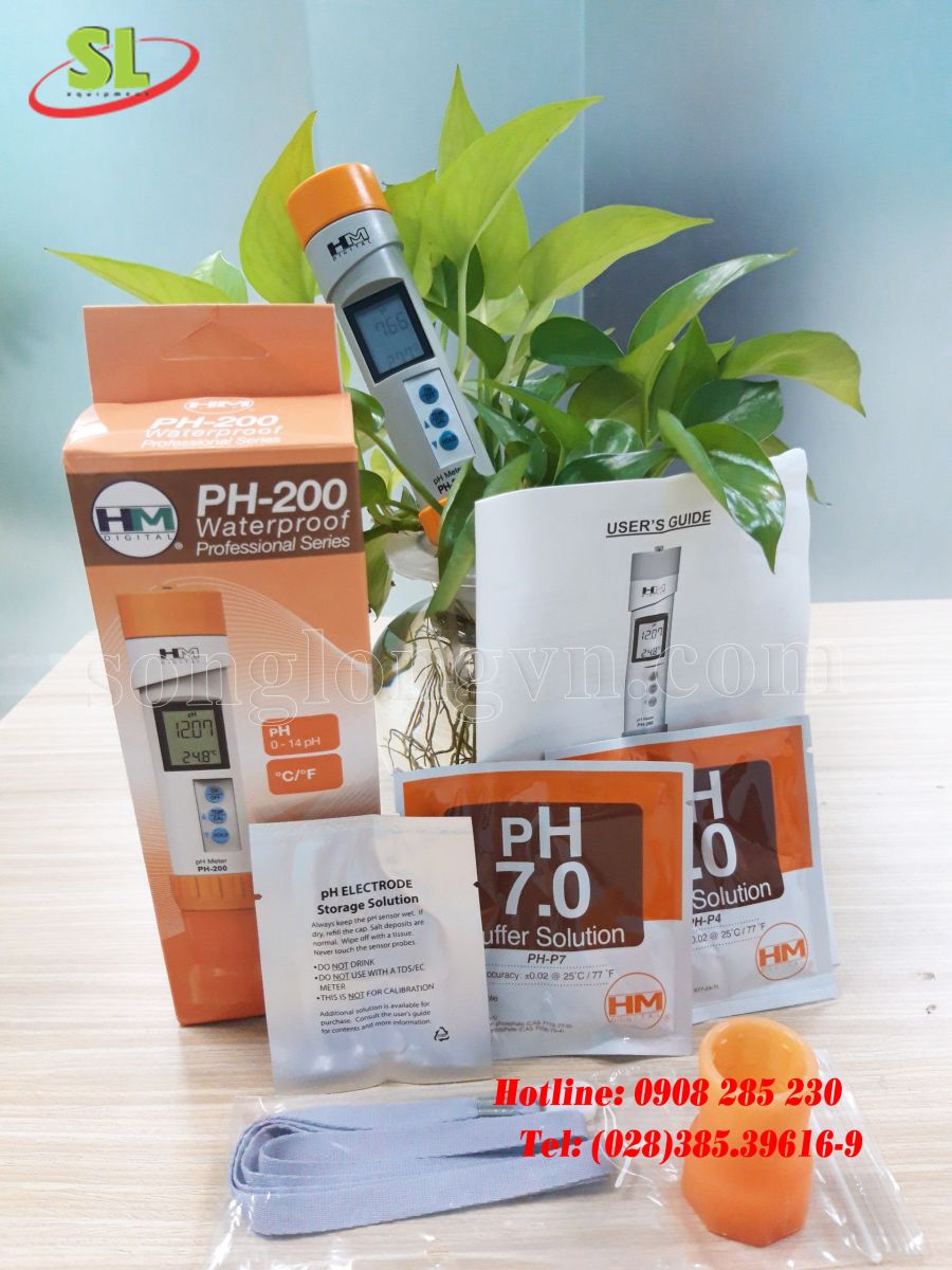 Bút đo ph trong nước model pH-200