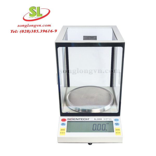 Cân phân tích 2 số lẻ SL-3000 Scientech