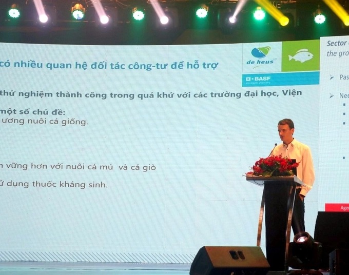 cty-de-heus-101735_571.jpg De Heus đã cho ra đời nhiều sản phẩm thức ăn cho cá biển. Ảnh: KS.