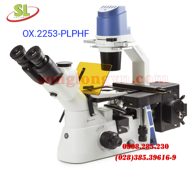 Kính hiển vi kính hiển vi soi ngược Euromex Hà Lan