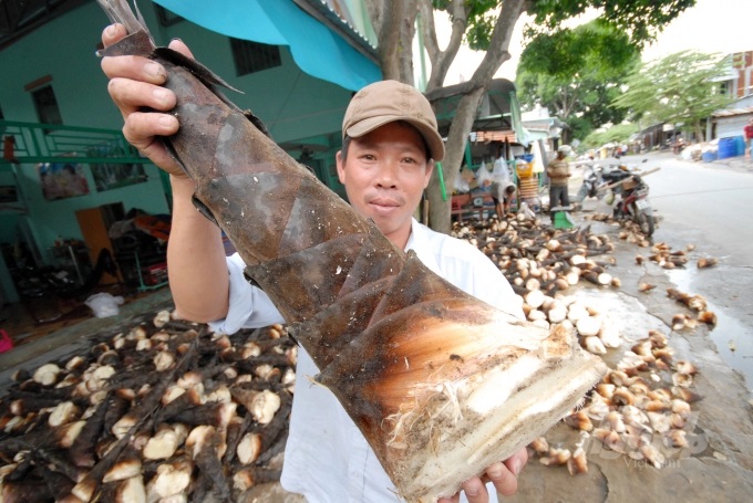 Tre Mạnh Tông hiện có giá 12.000 đồng/kg. Ảnh: Lê Hoàng Vũ.