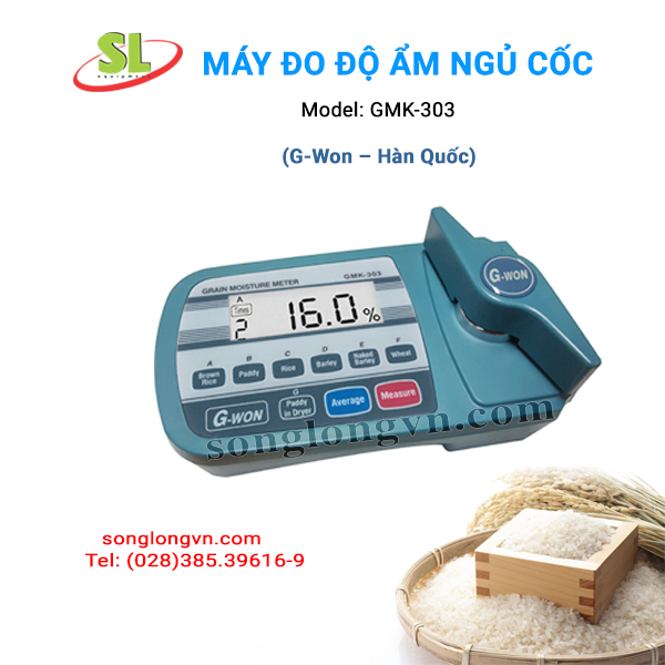 Máy đo độ ẩm ngũ cốc, hạt nông sản GMK-303 G-Won