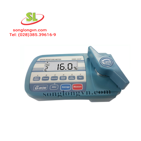 Máy đo độ ẩm ngũ cốc, hạt nông sản GMK-303F G-won