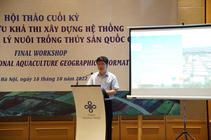 dsc08930-104202_591.jpg Ông Phạm Ngọc Mậu, Phó Vụ trưởng Vụ Hợp tác quốc tế (Bộ NNPTNT) phát biểu tại Hội thảo. Ảnh: Linh Linh.