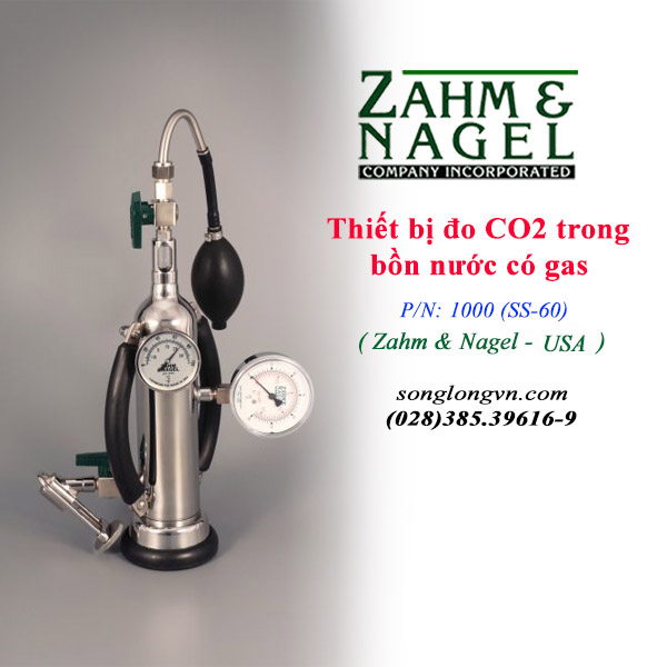 thiết bị đo co2 trong bồn nước có gas p/n 1000