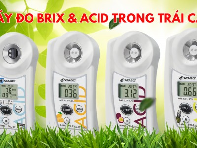 Acid Trong Trái Cây Là Gì? Tìm Hiểu Về Máy Đo Độ Acid Điện Tử Của Hãng Atago
