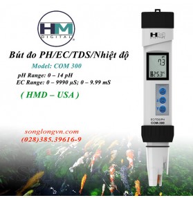 Bút đo pH/ec/tds com 300
