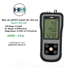 Máy đo PH/EC/TDS/NHIỆT ĐỘ HM-200