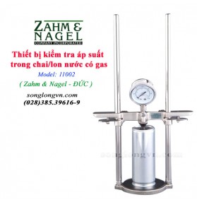 Thiết bị kiểm tra áp suất trong chai/lon nước có gas 11002 Zahm Nagel 