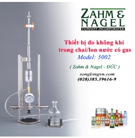 Thiết bị kiểm tra không khí trong chai/lon nước có gas 5002 Zahm Nagel
