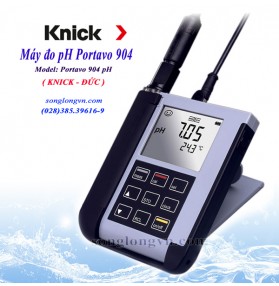 Máy đo pH/mV/Nhiệt độ để bàn 904 pH - Knick