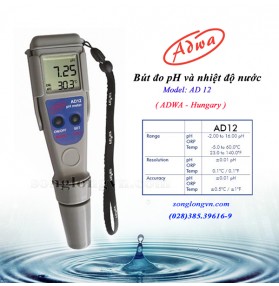 Bút đo pH và nhiệt độ nước AD12 ADWA